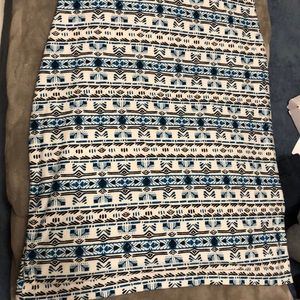 Blue body con dress